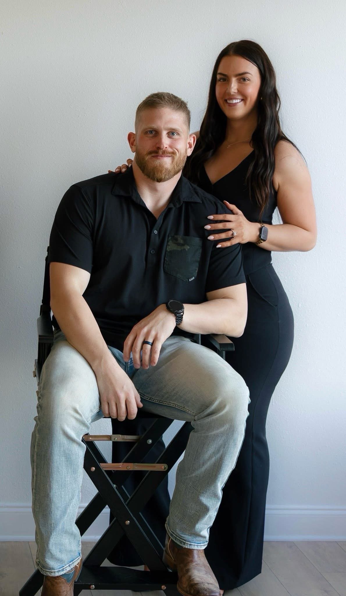 The Christensen and Company founder with her husband